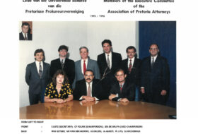 PAA Executive Committee 1995-1996