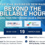 PAA Business Seminar 19 March 2026